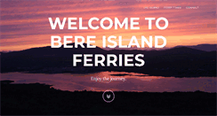 Desktop Screenshot of bereislandferries.com